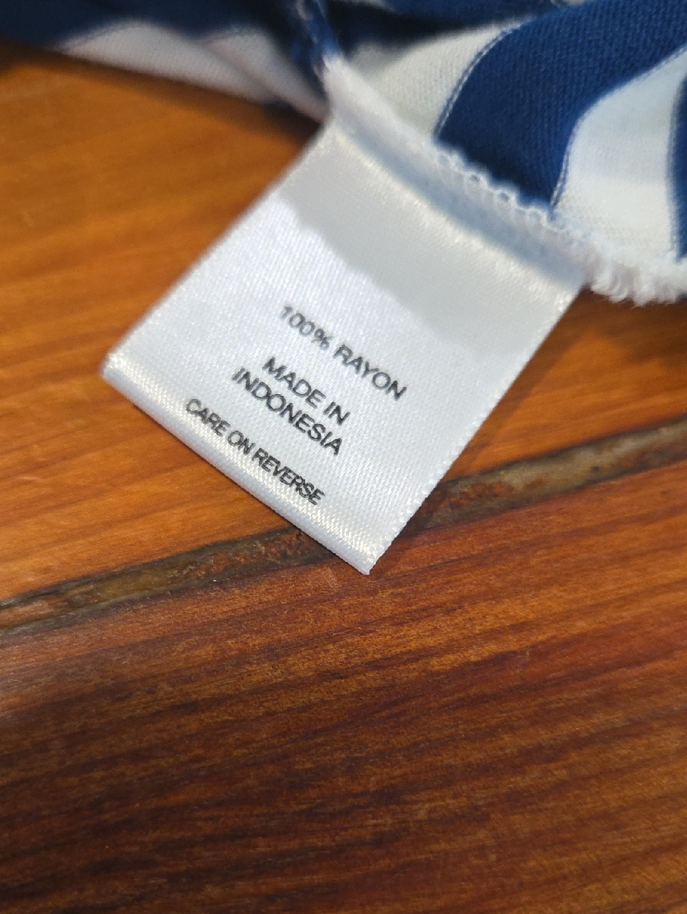 NY & C Navy and White Tank Top - Picture 6 of 7